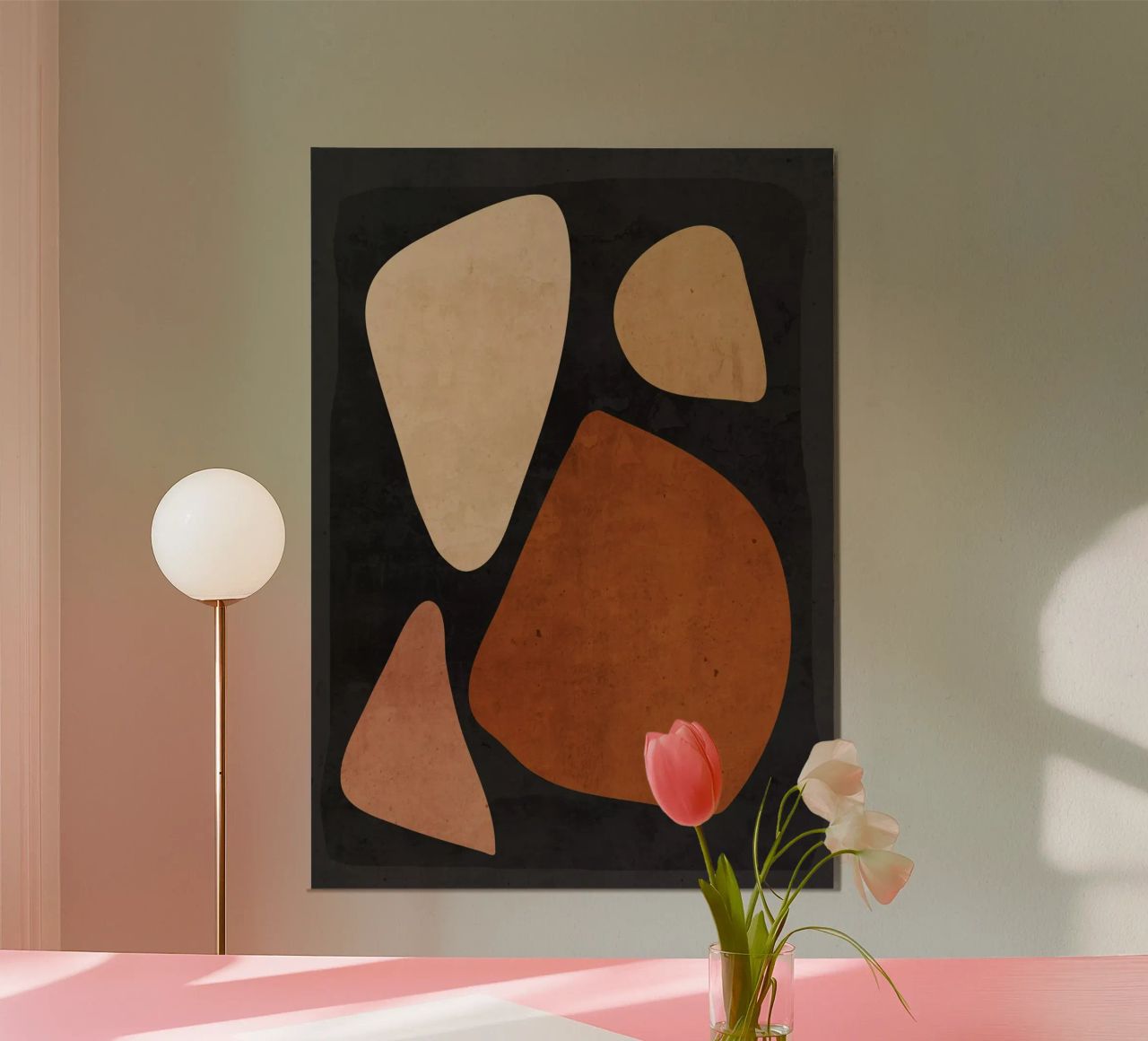 Formes abstraites 47/1 poster de ThingDesign