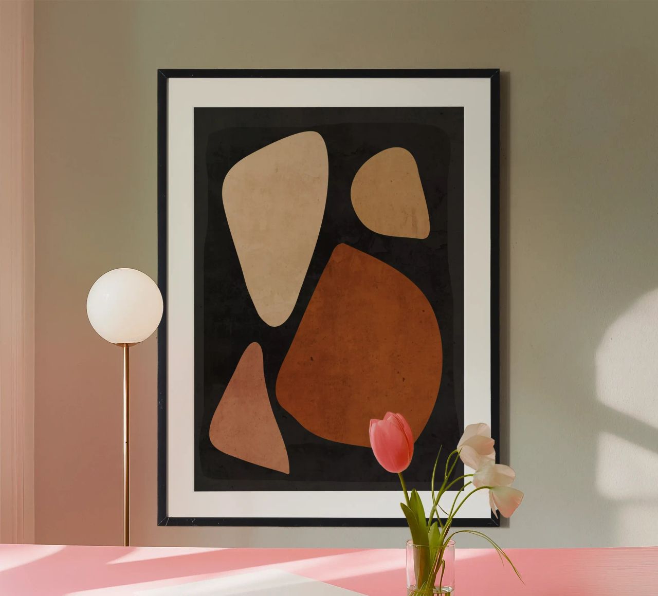 Formes abstraites 47/1 poster de ThingDesign