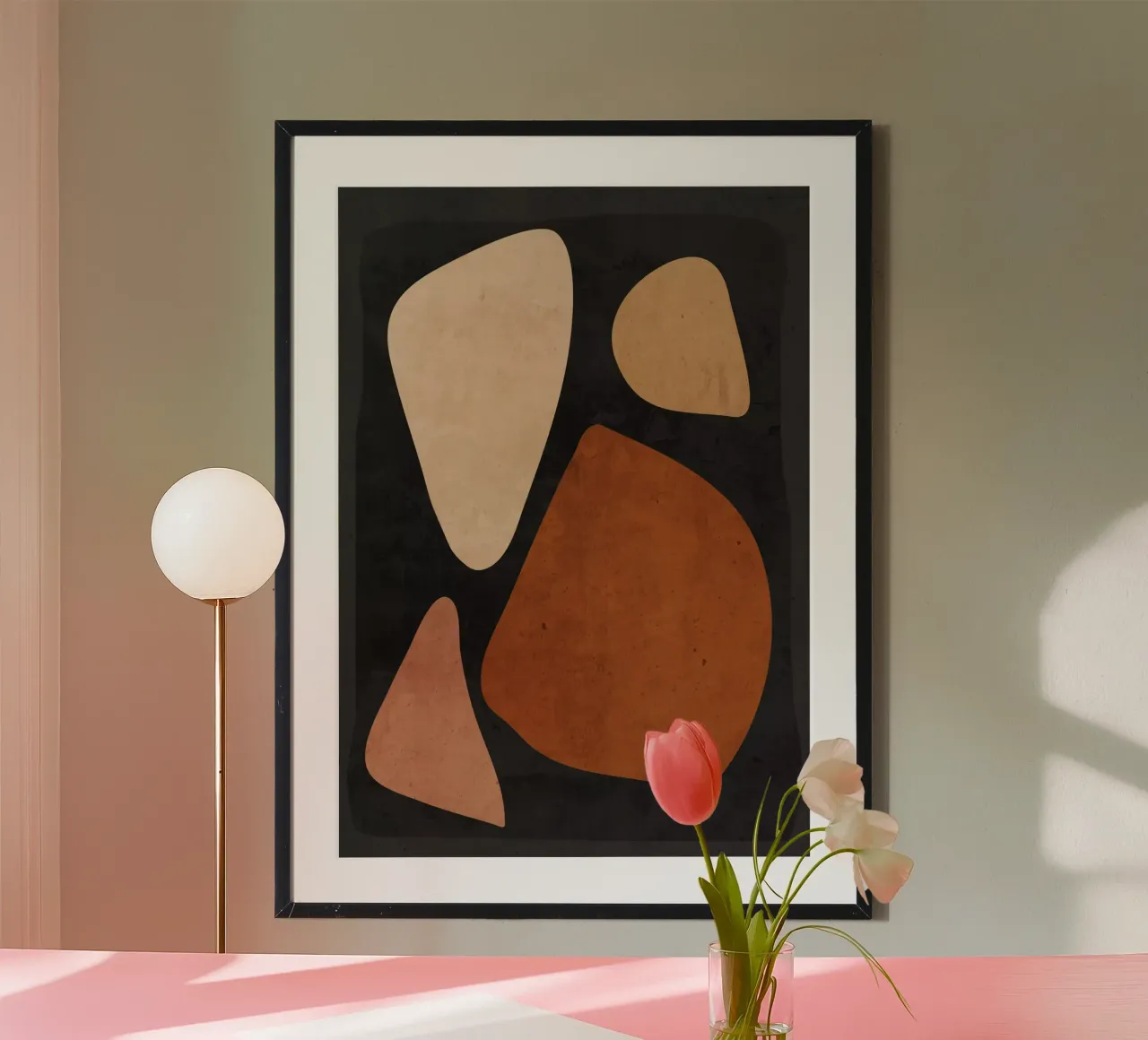 Forme astratte 47/1 poster da ThingDesign