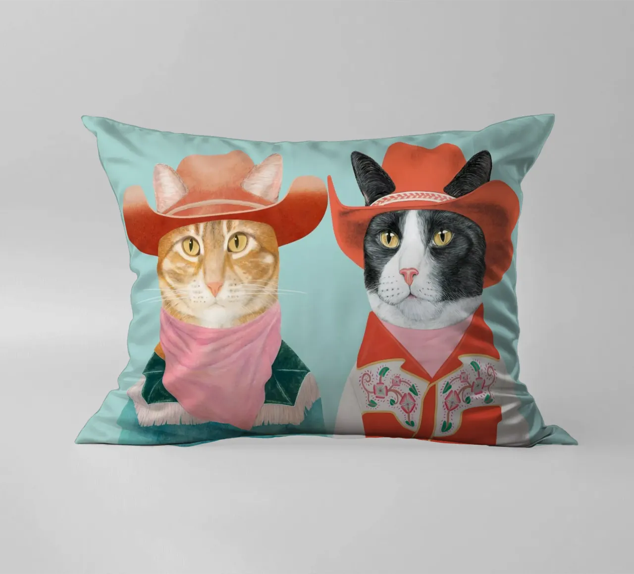 Gatti Rodeo - Gatto Ginger / Gatto Tuxeda cuscino da Animal Crew