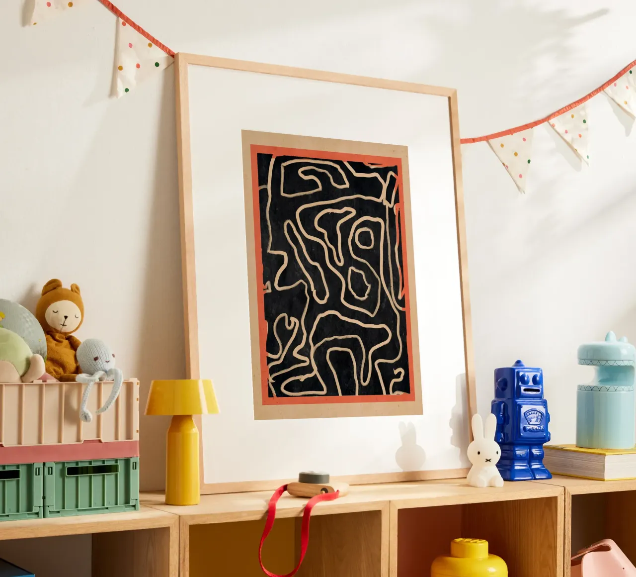 Abstract line art 159 hahnemühle by ThingDesign