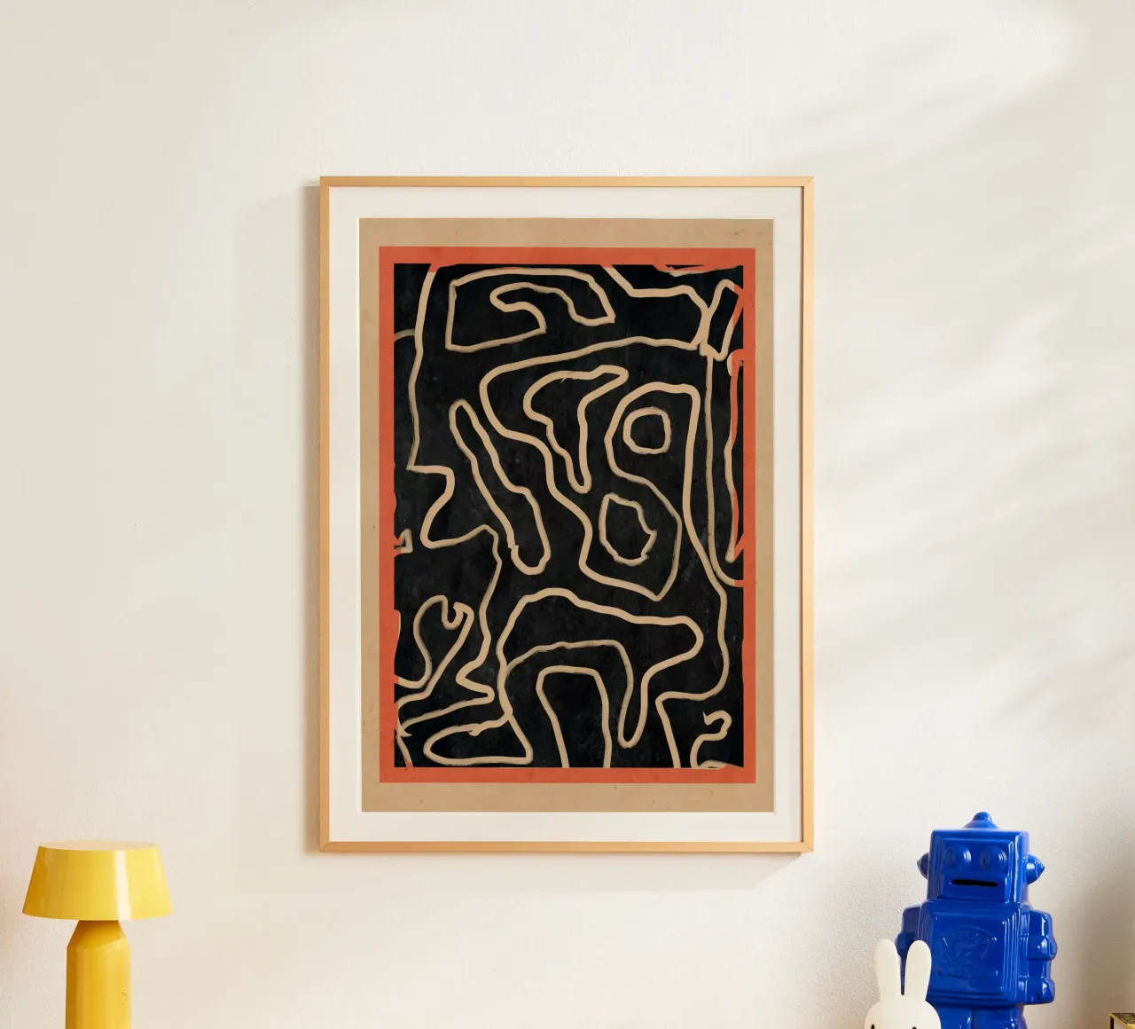 Abstract line art 159 hahnemühle by ThingDesign