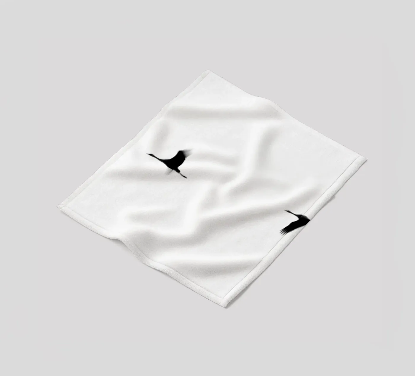 Kran(e) II Fleecedecke von Tal Paz-Fridman