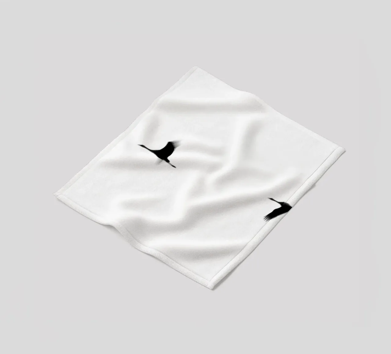 Kran(e) II Fleecedecke von Tal Paz-Fridman