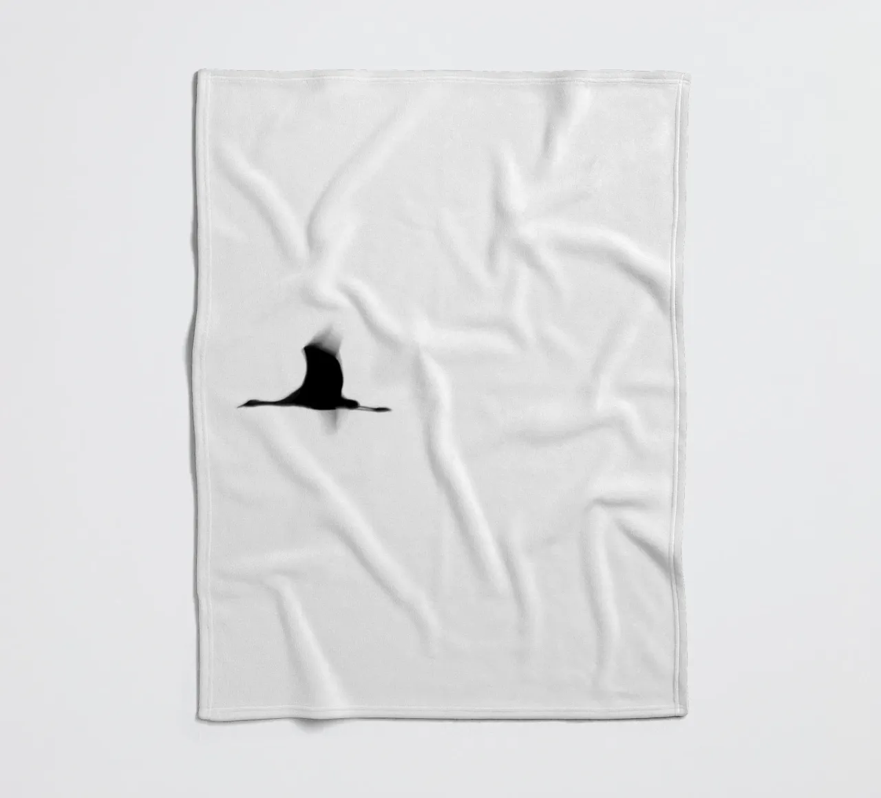 Kran(e) II Fleecedecke von Tal Paz-Fridman
