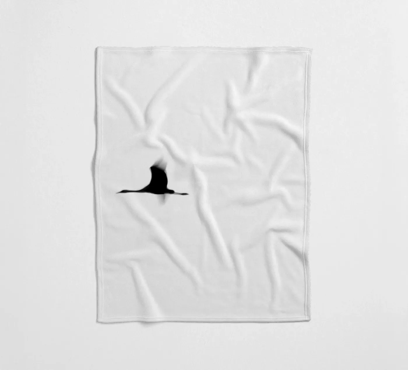 Kran(e) II Fleecedecke von Tal Paz-Fridman