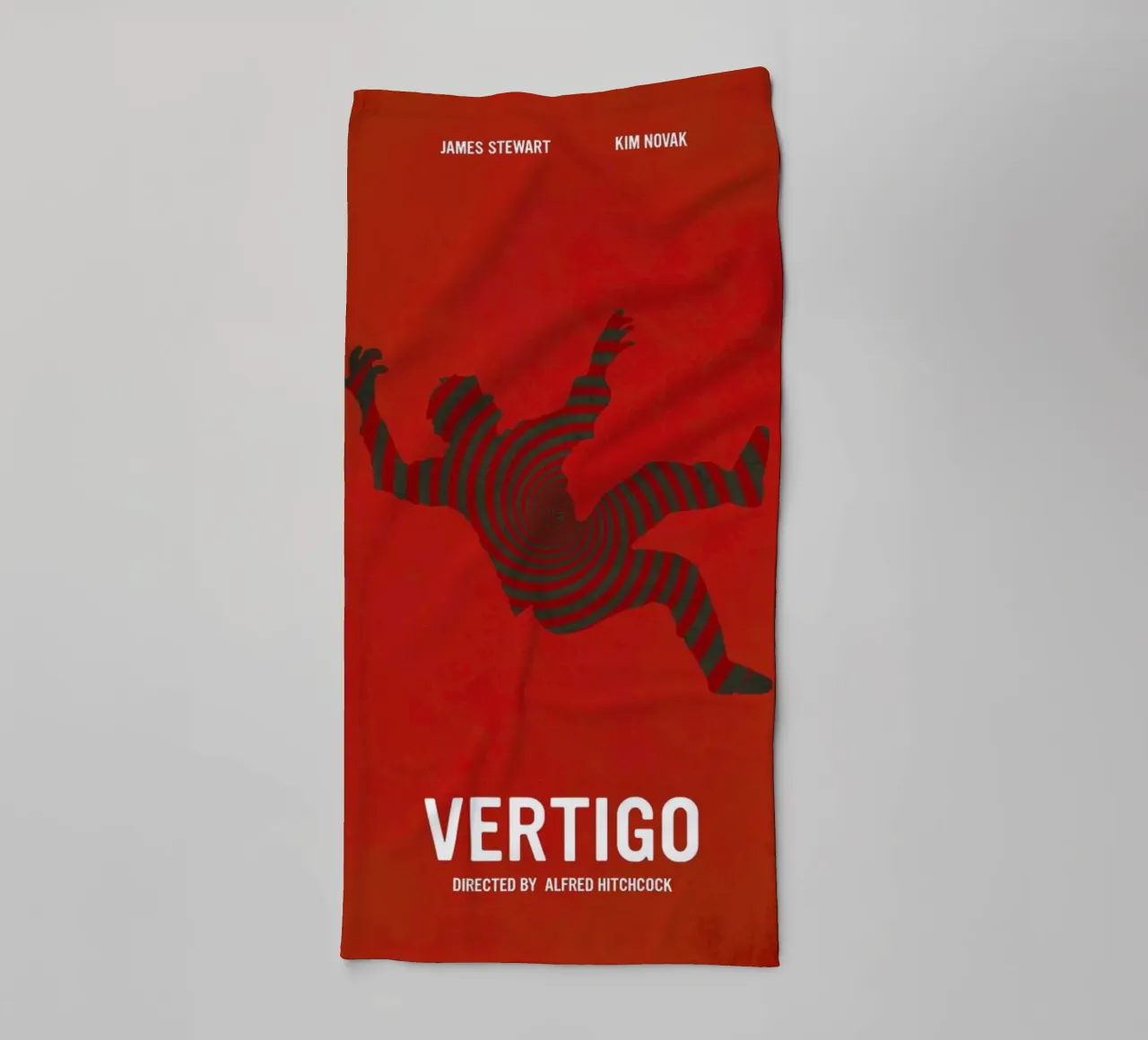 Vertigo towel by Calm The Ham