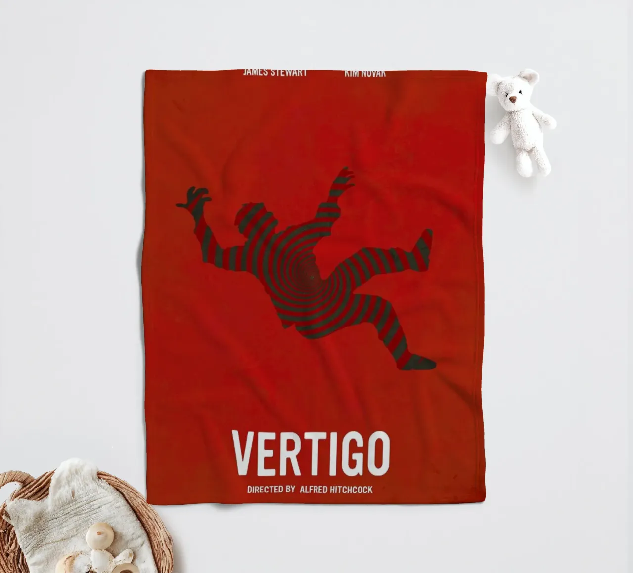 Vertigo plaid polaire de Calm The Ham