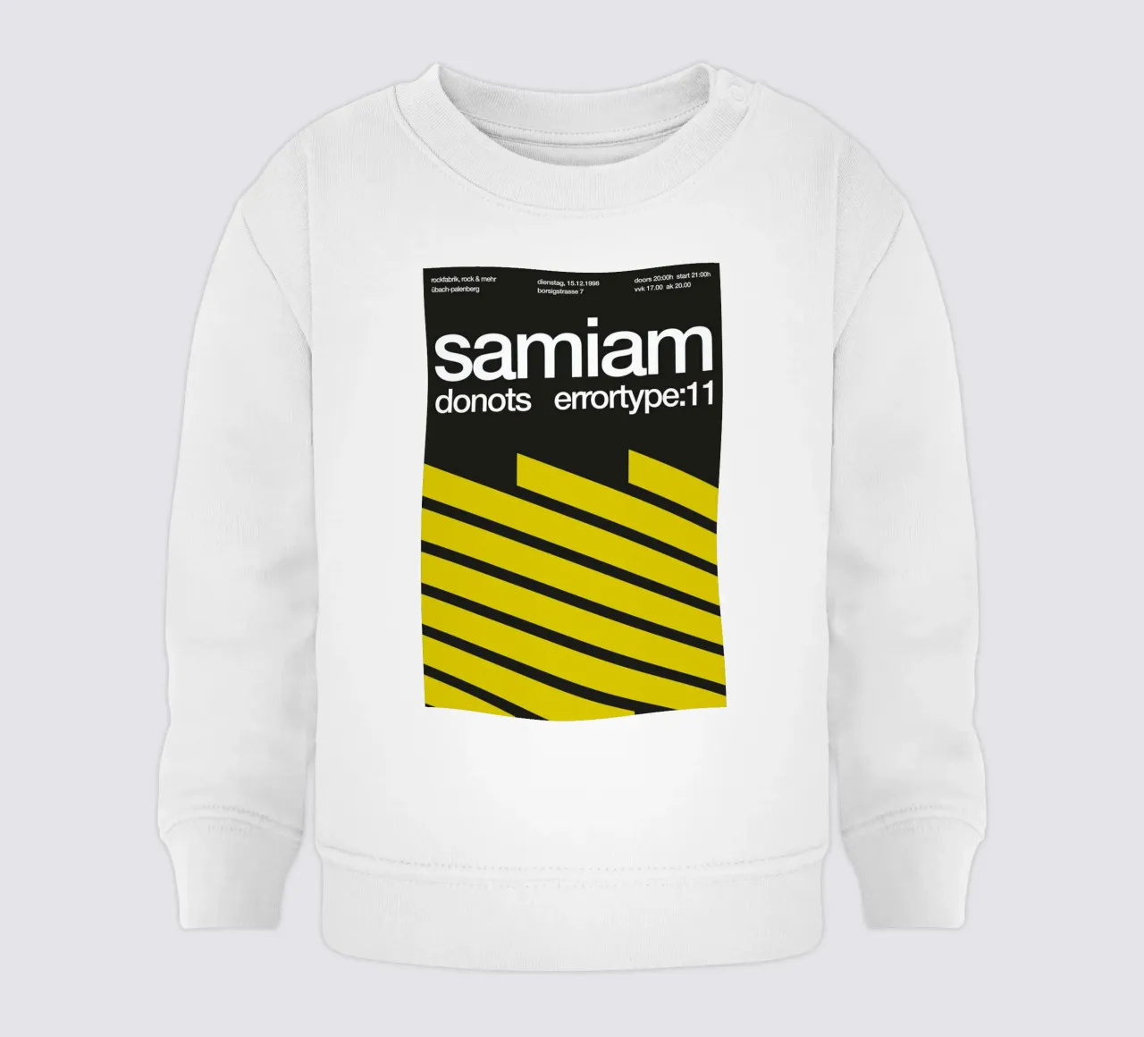 Samiam / Donots felpa neonato da Stephan Kochs