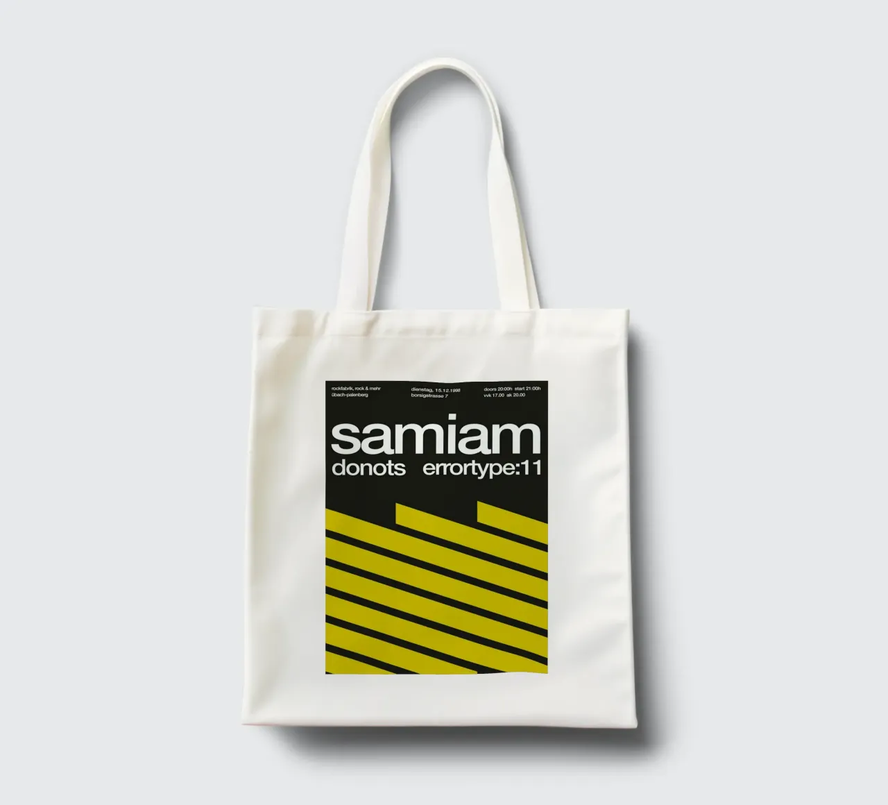 Samiam / Donots borsa in juta da Stephan Kochs