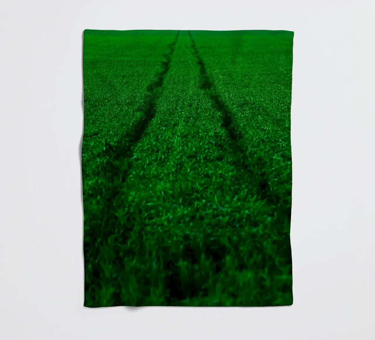 Track and Field fleece blanket by Tal Paz-Fridman