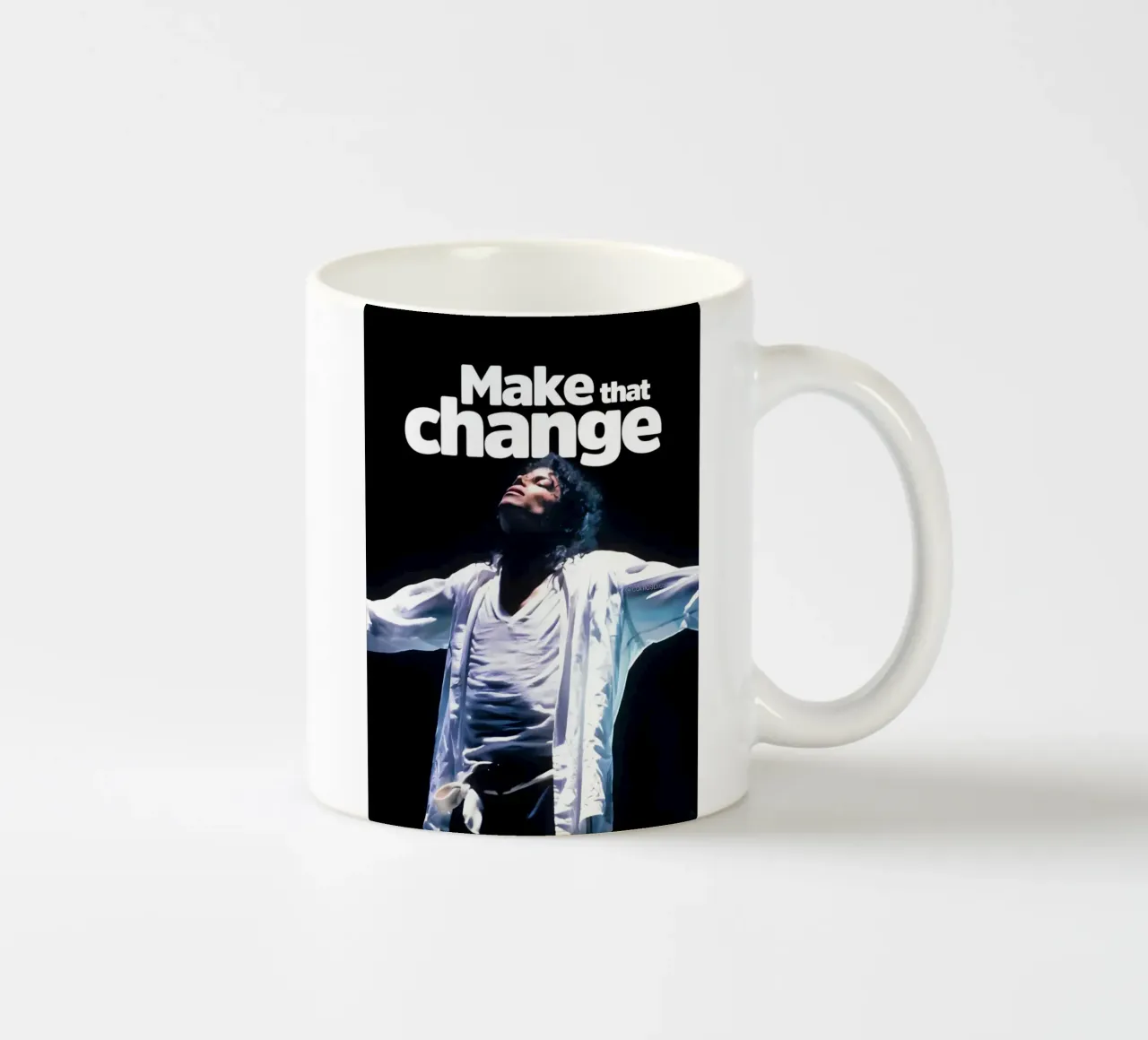 Make that Change tazza in ceramica da Type & Tape