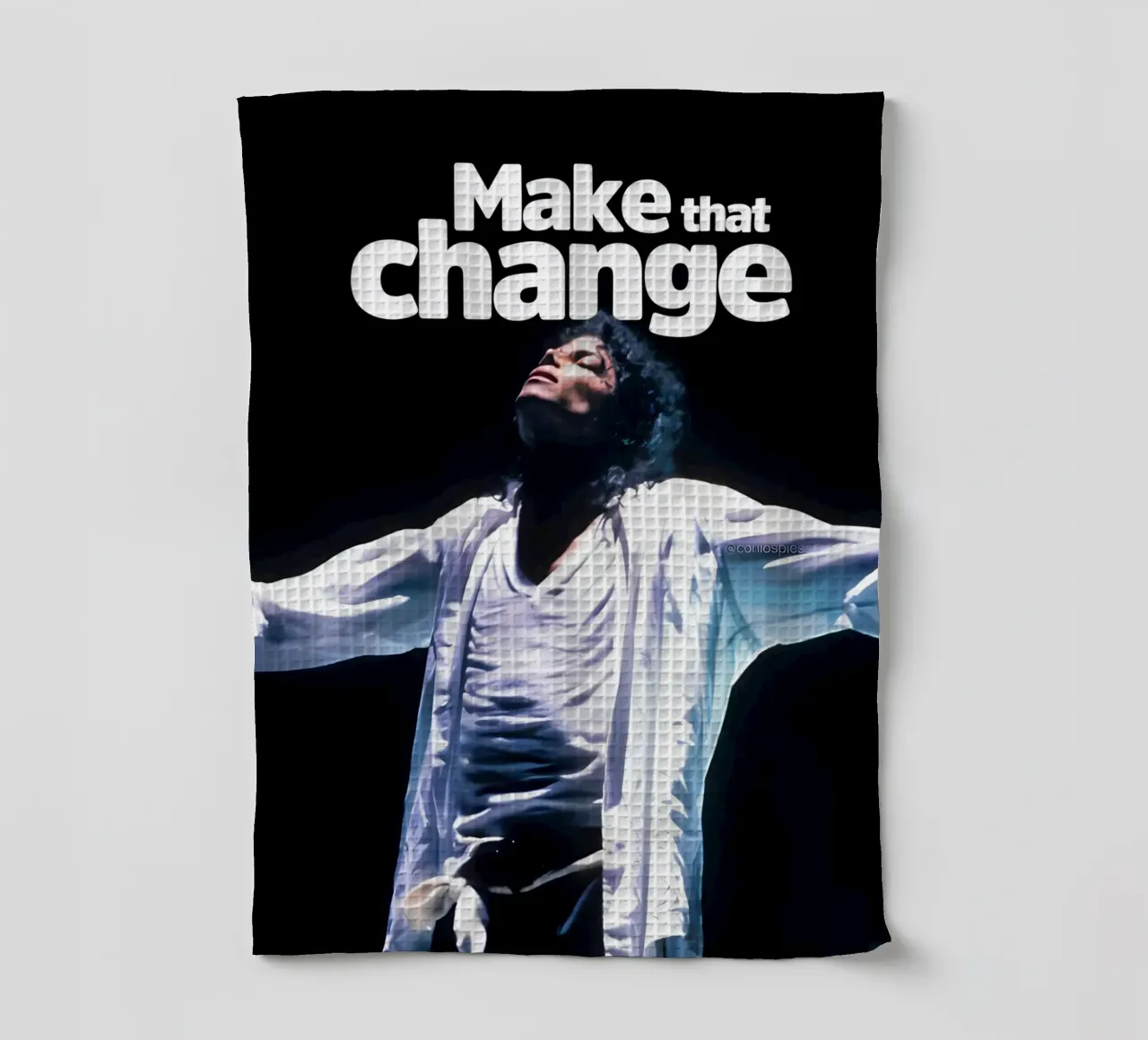 Make that Change canovaccio da cucina da Type & Tape