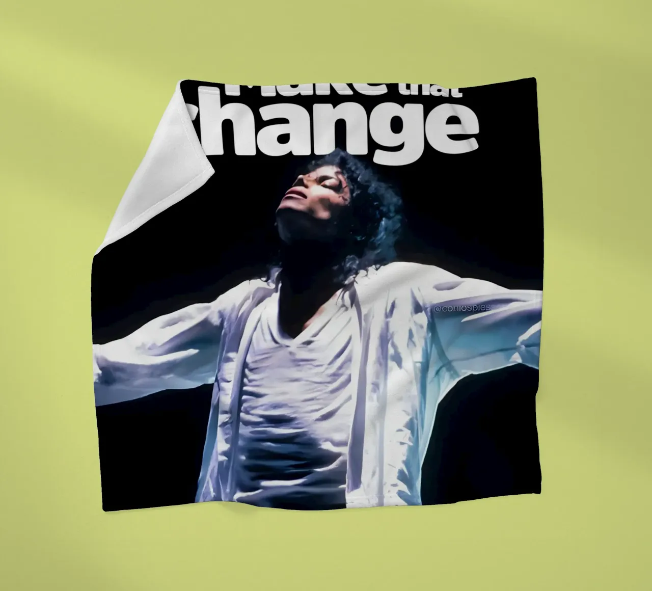Make that Change coperta in pile da Type & Tape