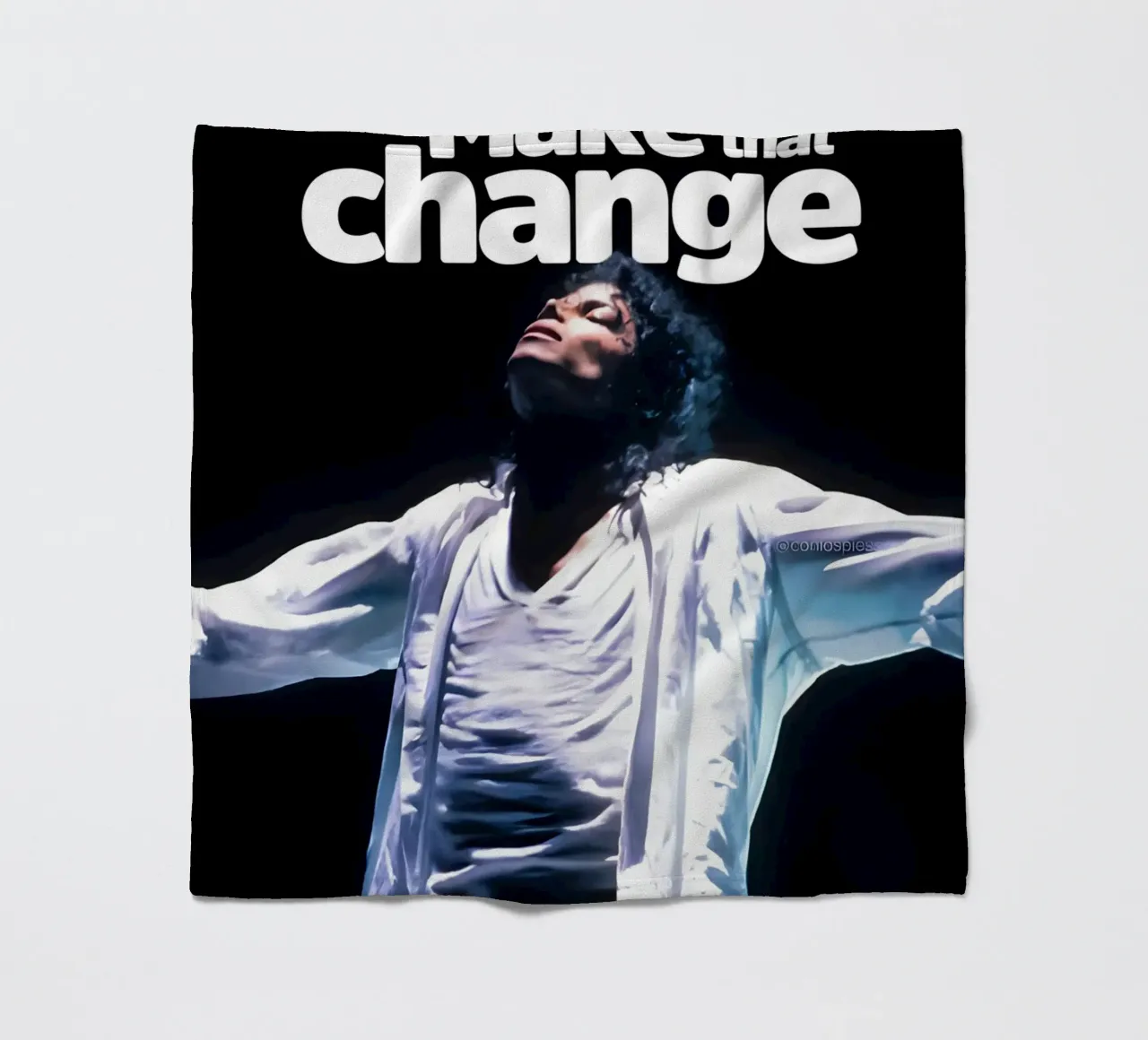 Make that Change coperta in pile da Type & Tape