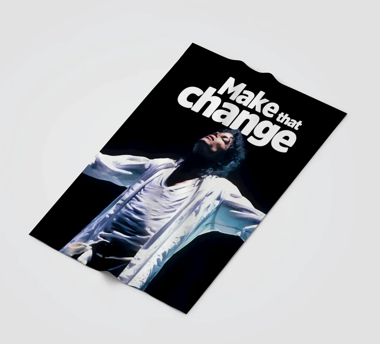 Make that Change coperta in pile da Type & Tape