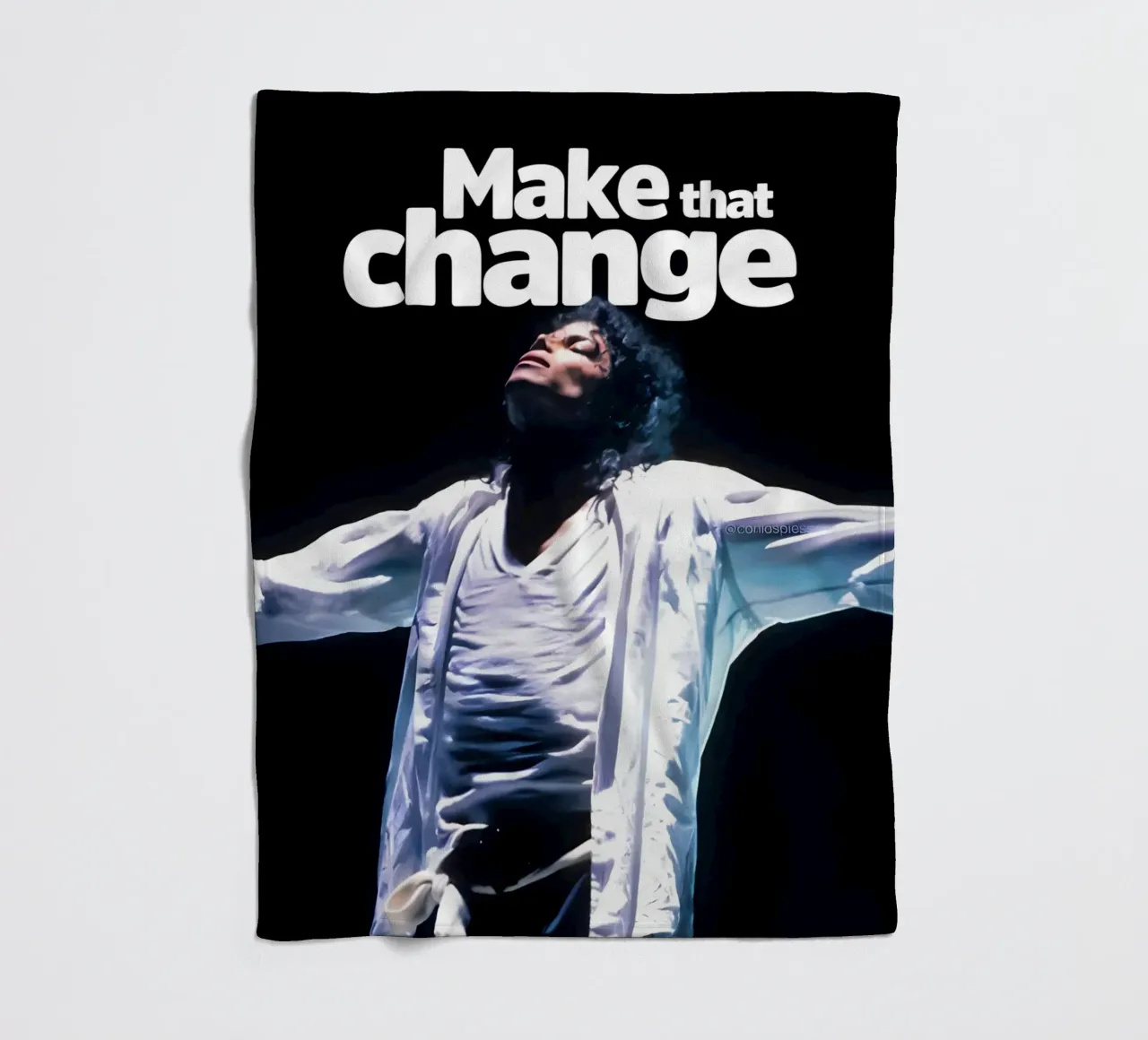 Make that Change coperta in pile da Type & Tape