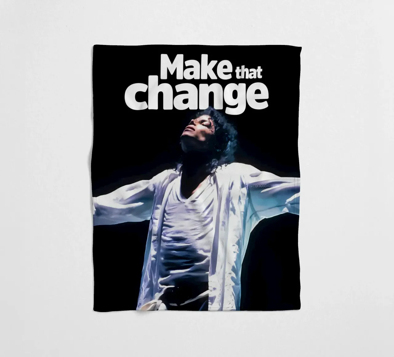 Make that Change coperta in pile da Type & Tape