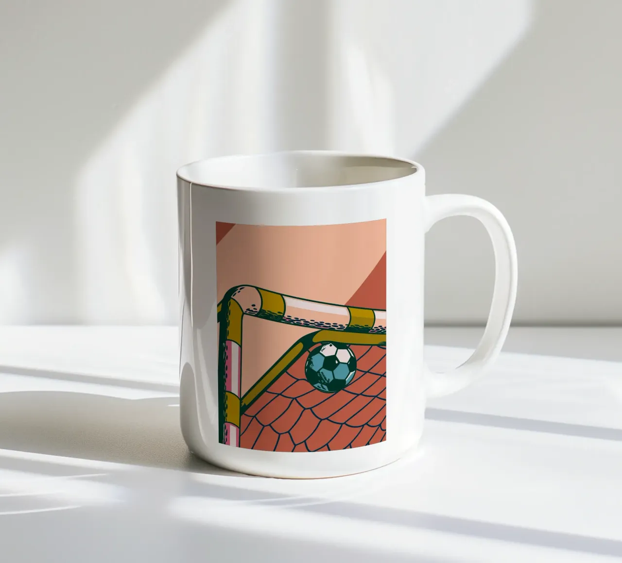 Calcio d'epoca tazza in ceramica da SPORTS ONLY