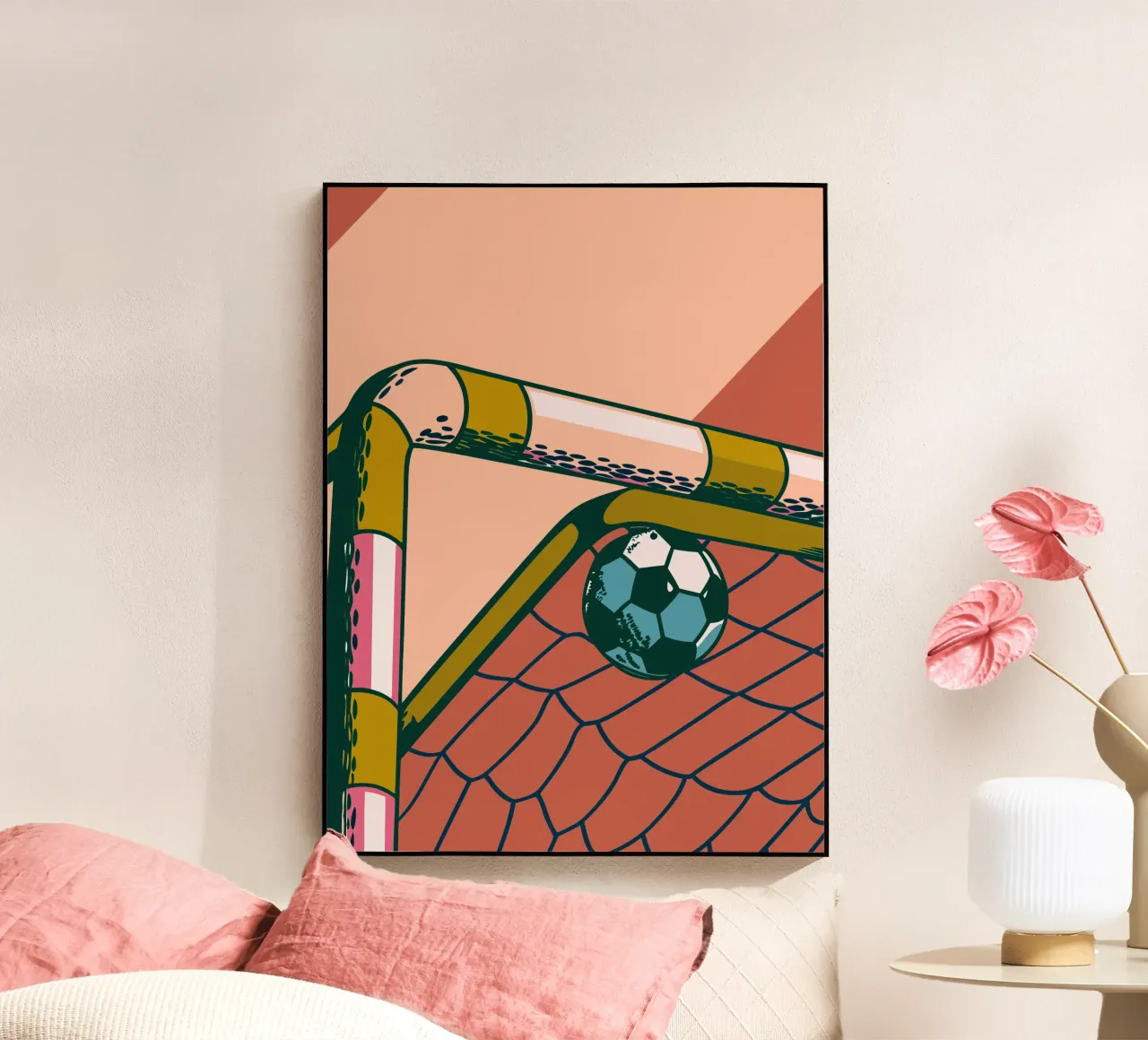 Calcio d'epoca plexiglass da SPORTS ONLY