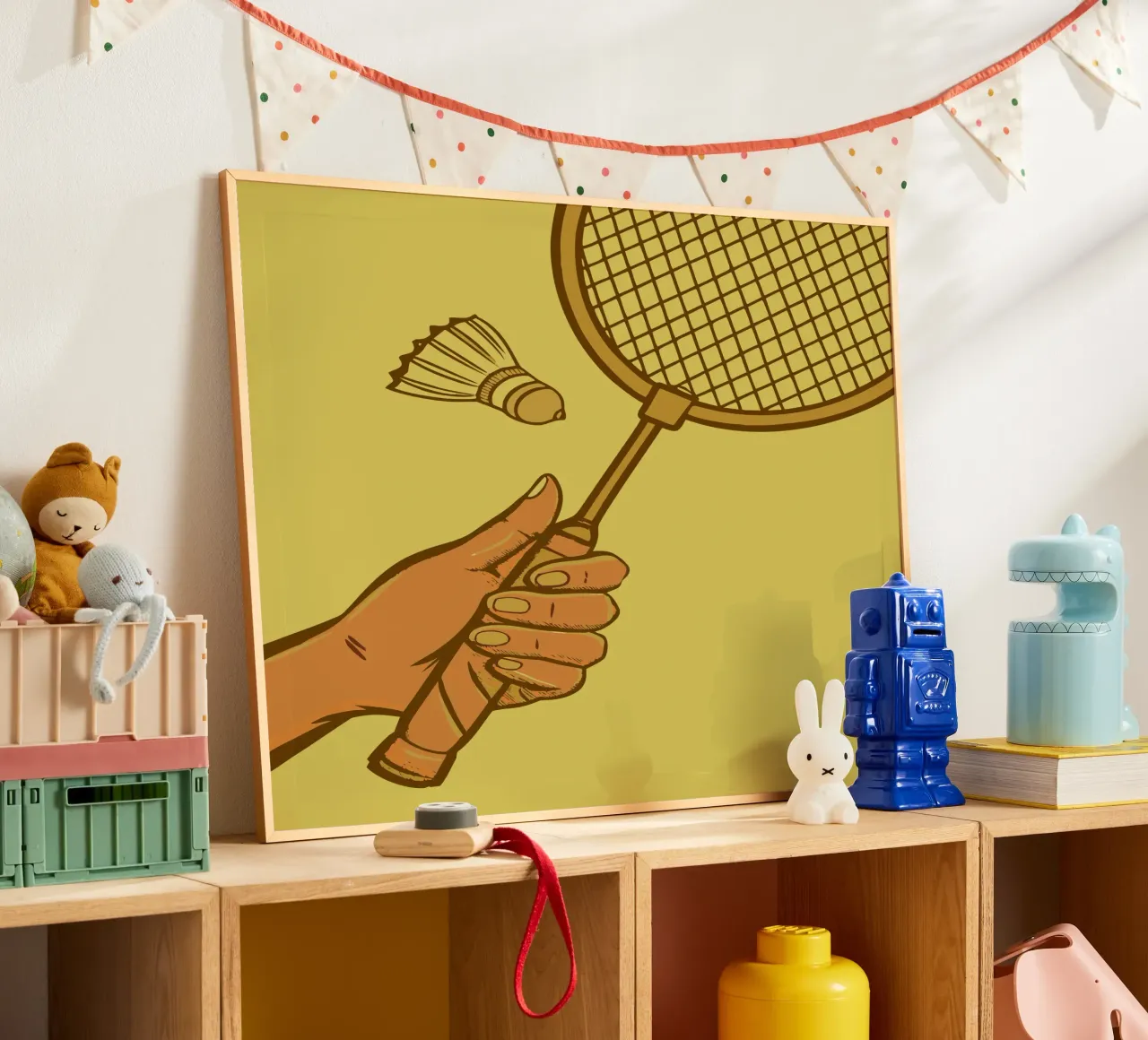 Giocare a badminton poster da SPORTS ONLY