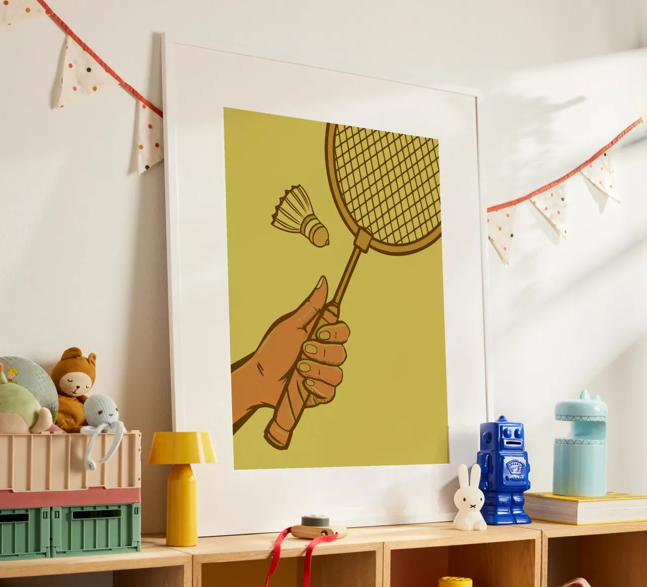 Giocare a badminton poster da SPORTS ONLY