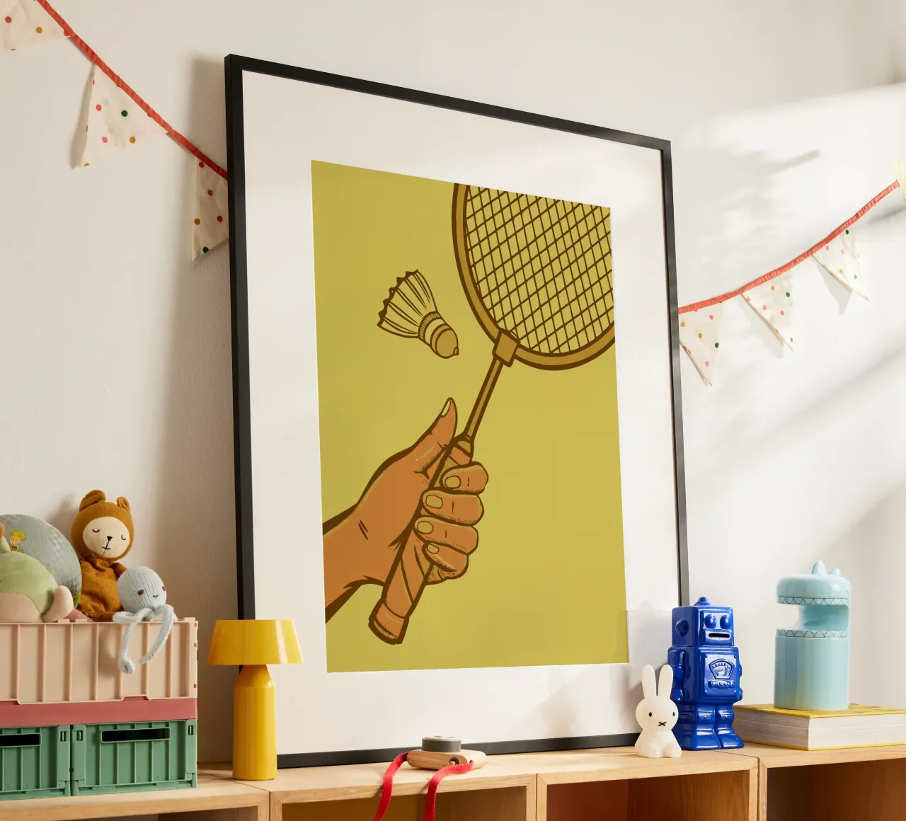 Giocare a badminton poster da SPORTS ONLY