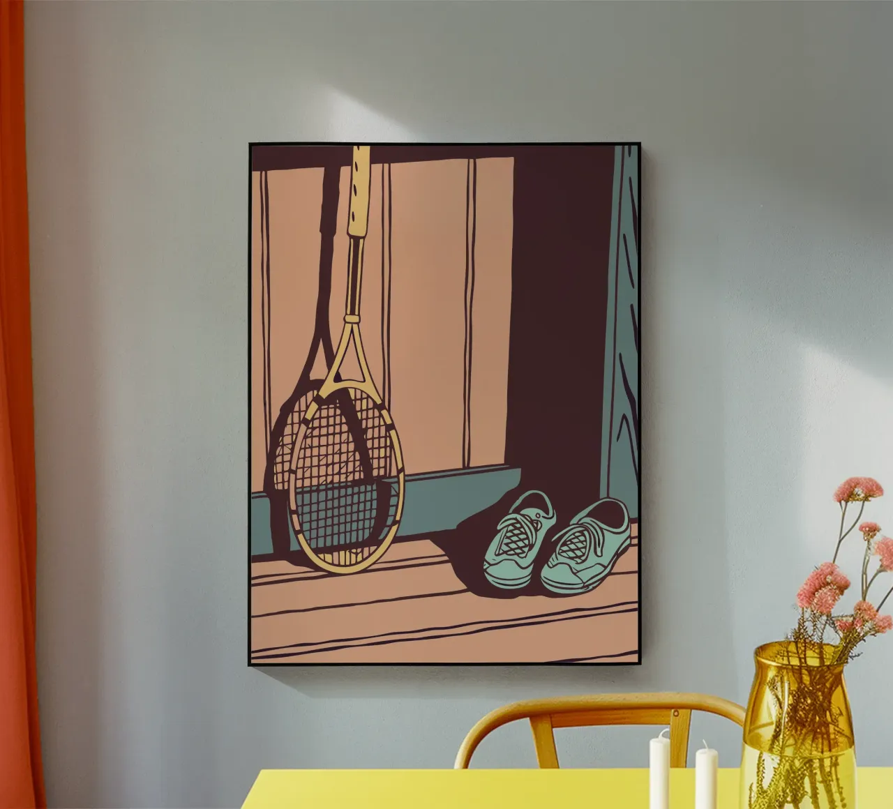 Badminton e scarpe plexiglass da SPORTS ONLY