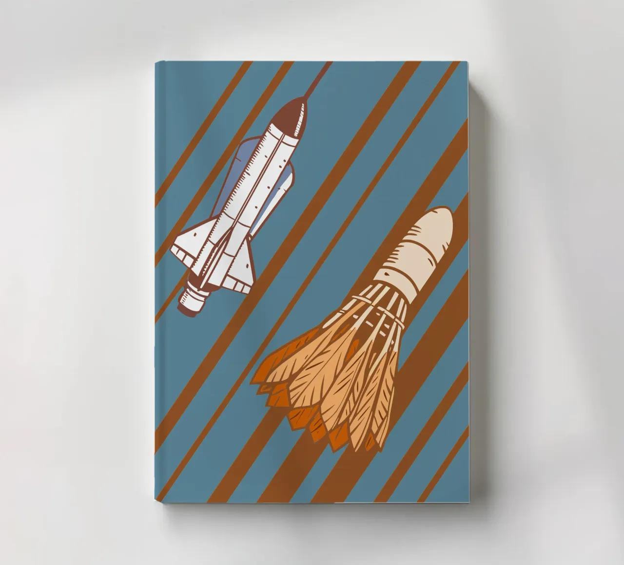 Badminton and Rockets notebook by SPORTS ONLY