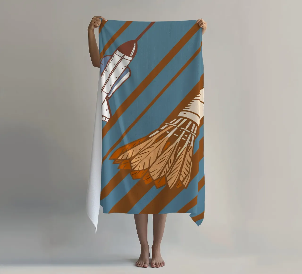 Badminton and Rockets telo mare da SPORTS ONLY