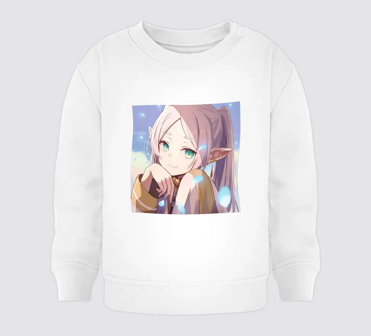 Ragazza di bellezza felpa neonato da donald shop