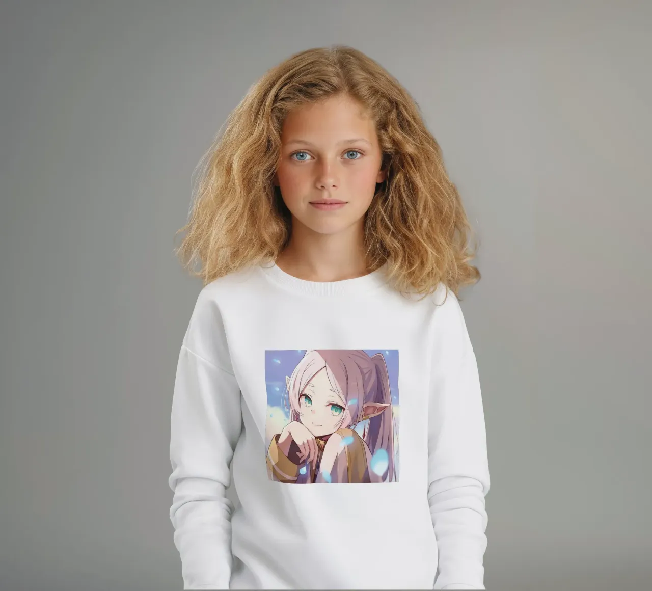 Ragazza di bellezza felpa bambino da donald shop