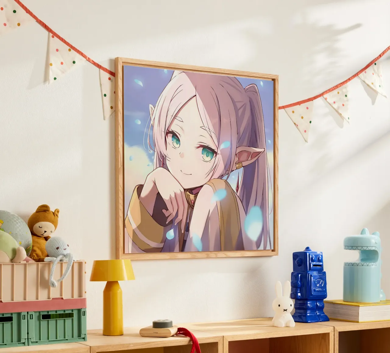 Ragazza di bellezza plexiglass da donald shop