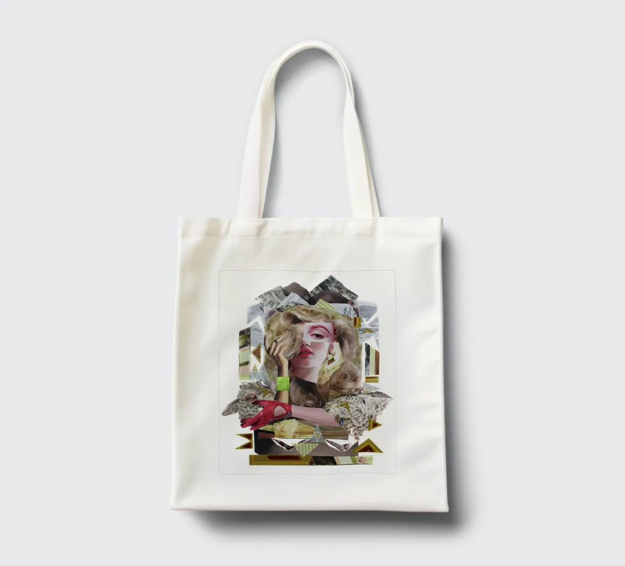 The Owls are not what they seem borsa in juta da Paperheartmixx