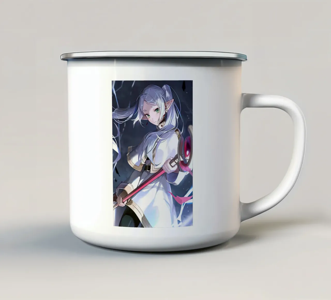 Bellezza Frieren tazza in smalto da donald shop