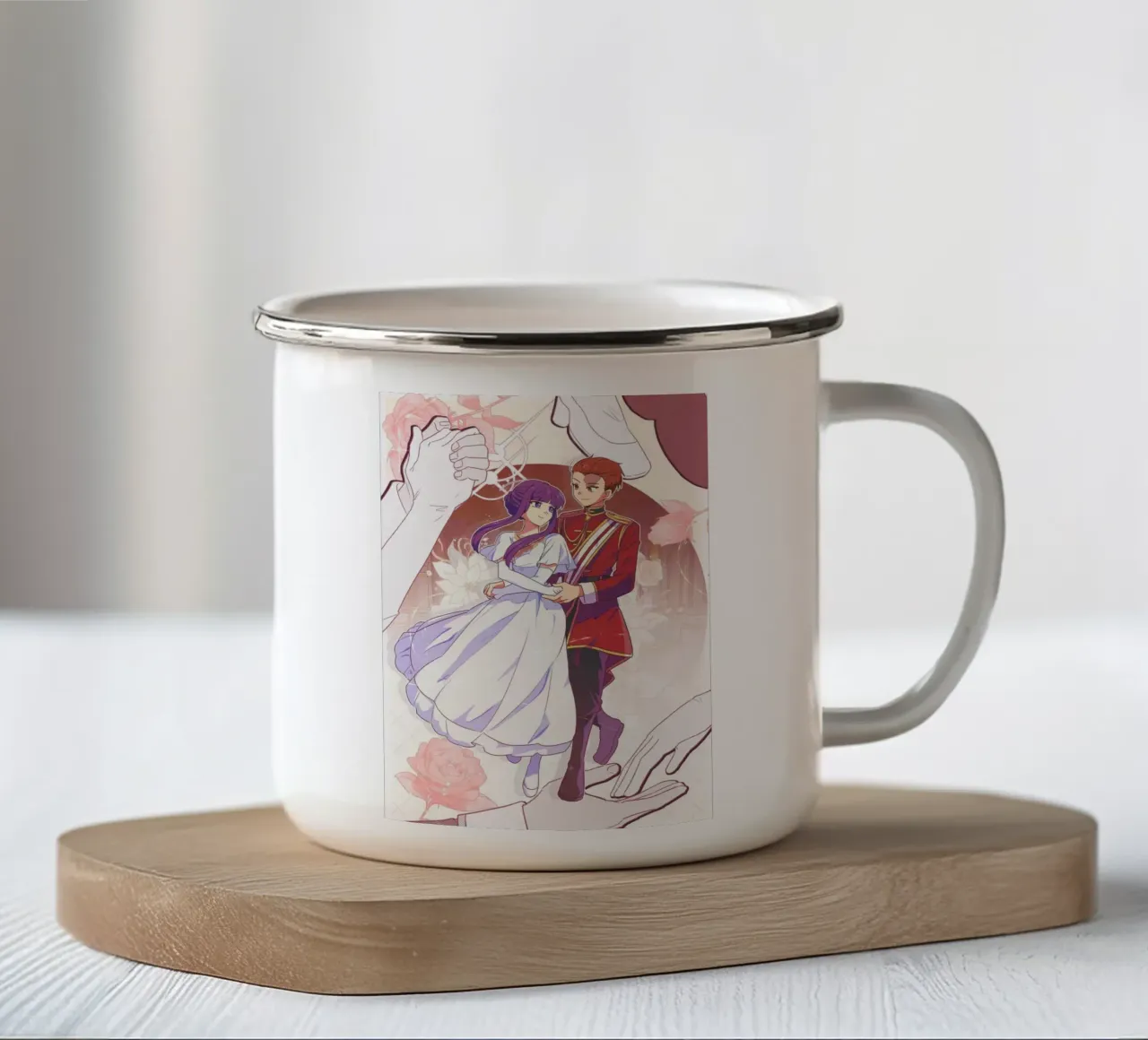 Ballo carino tazza in smalto da donald shop