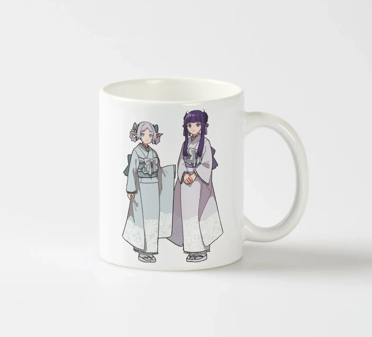 ragazza carina tazza in ceramica da donald shop