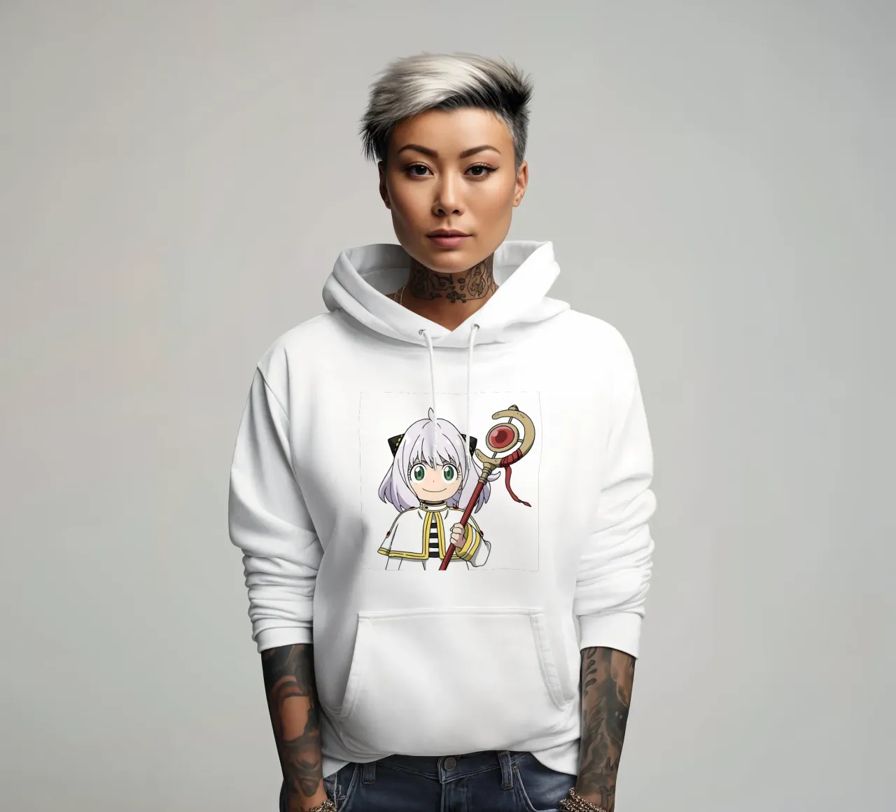 Congelare felpa con cappuccio da donald shop