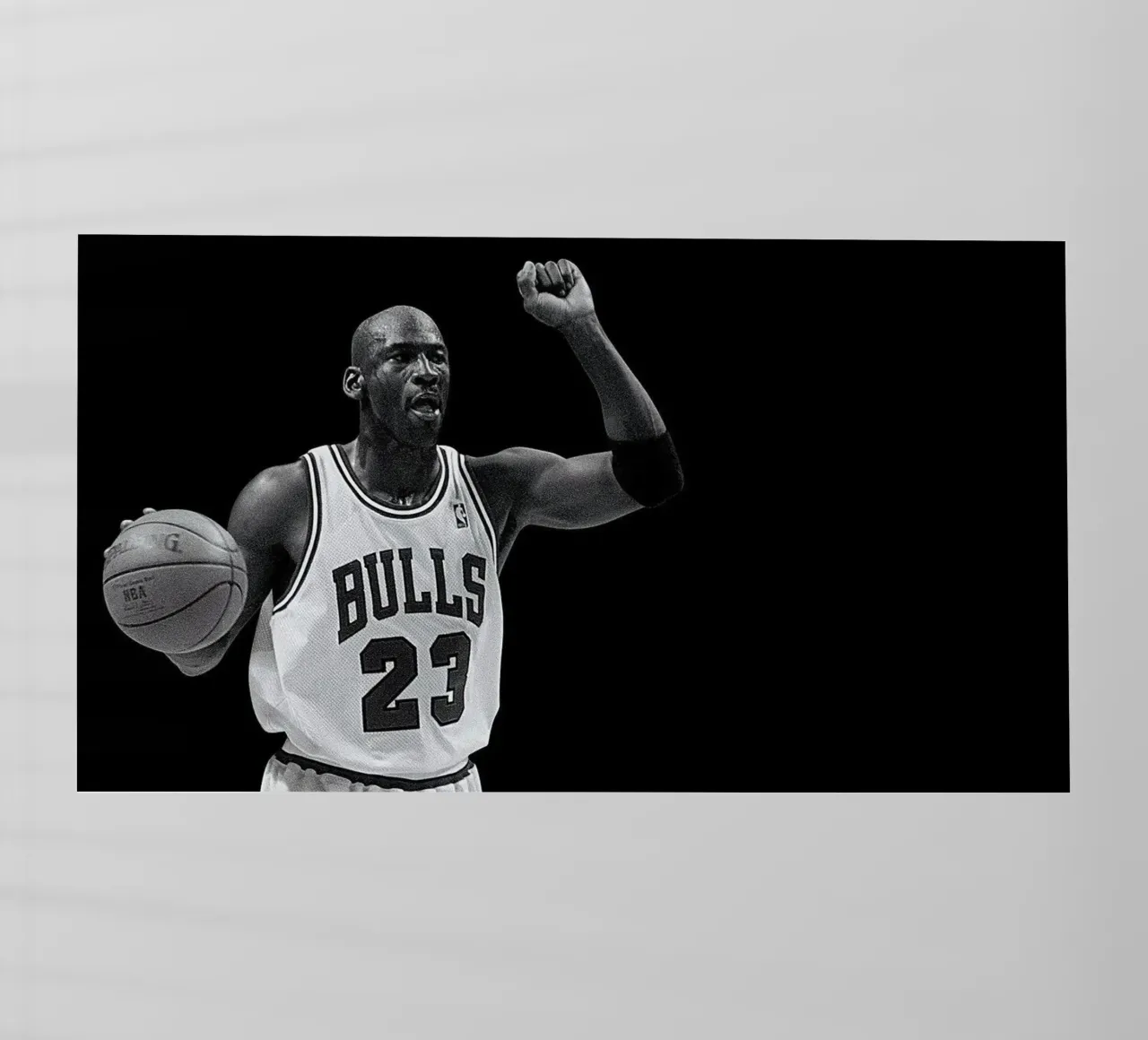Michael Jordan Monochrom pellicola backlit da bernar shop
