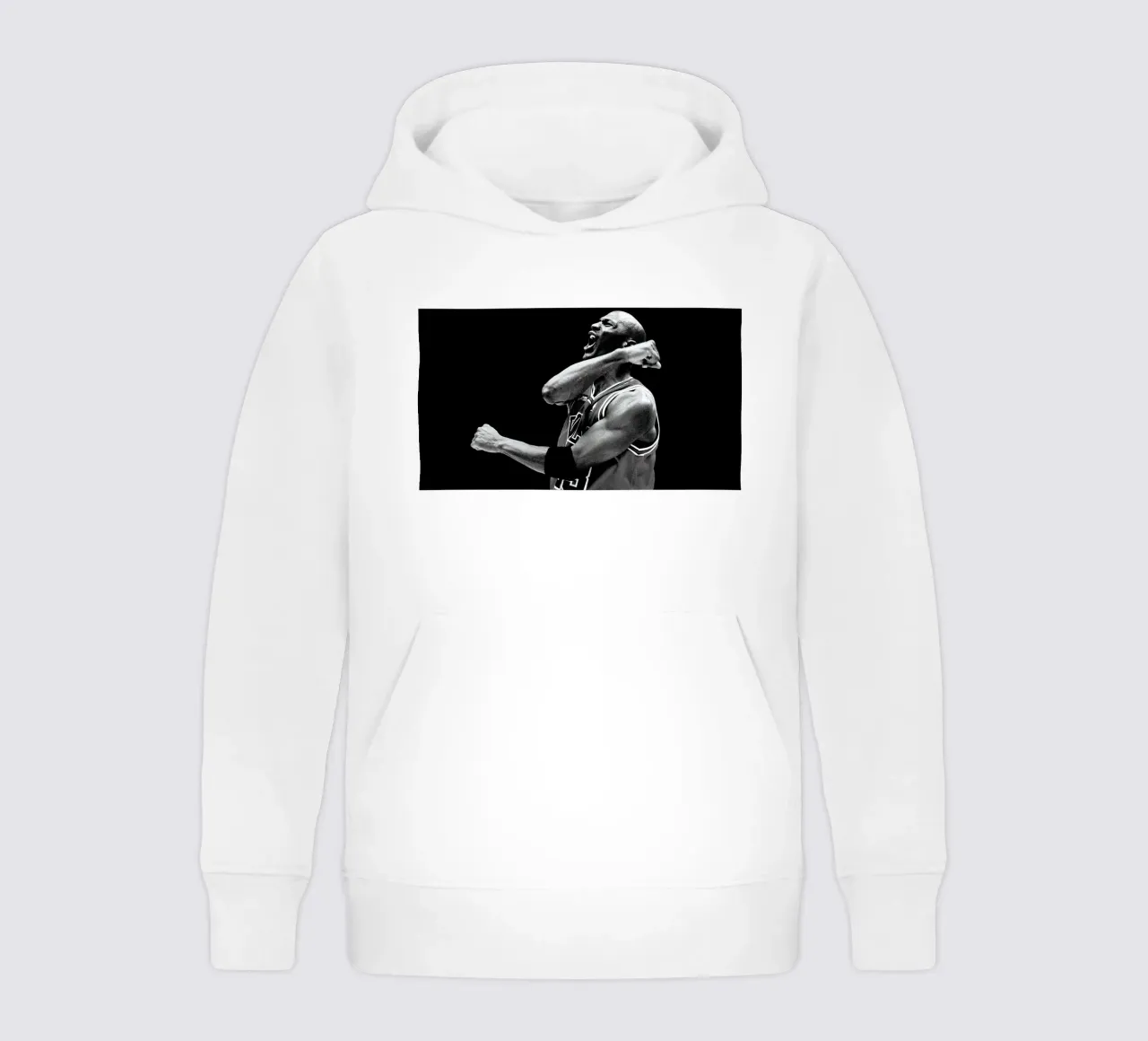 Michael jordan top blanco y negro sudadera con capucha para niño de bernar shop
