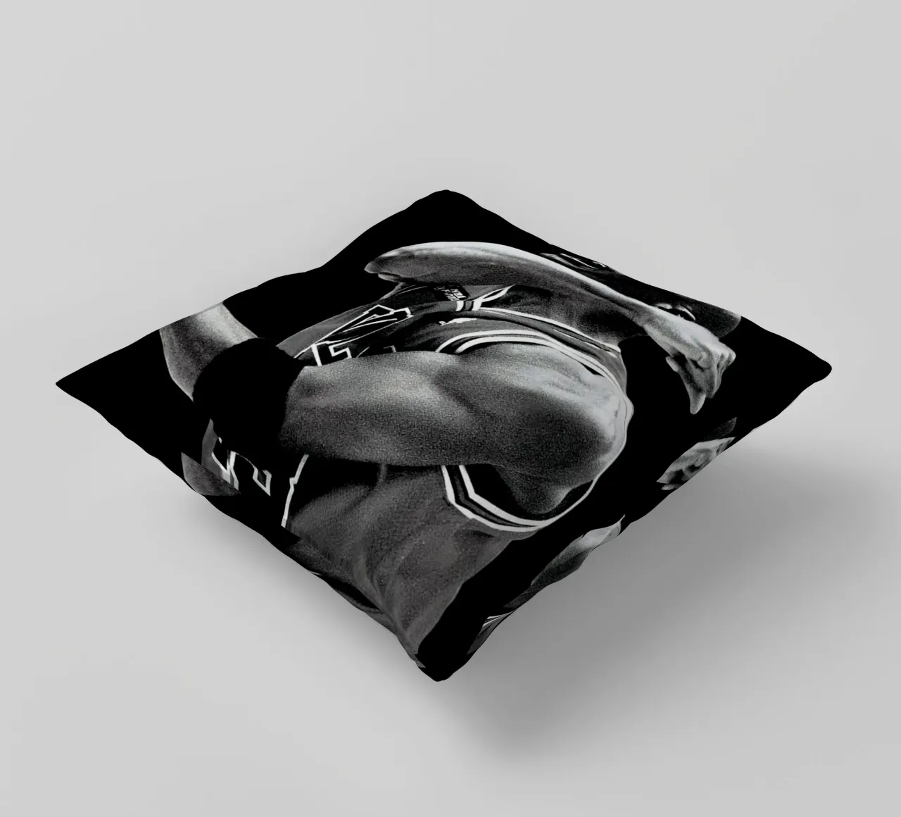 Michael Jordan top bianco e nero cuscino da bernar shop