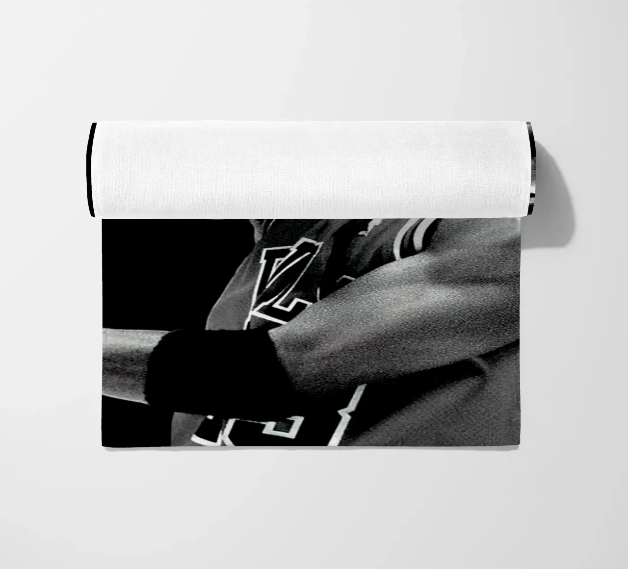 Michael Jordan top bianco e nero telo mare da bernar shop
