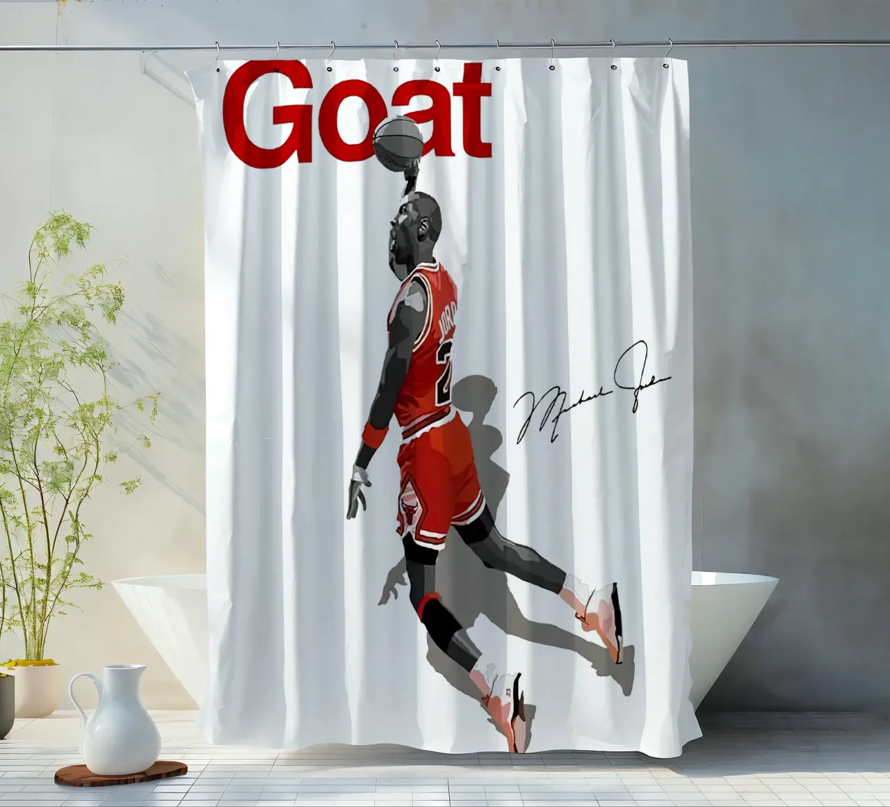 Geit MJ douchegordijn van bernar shop