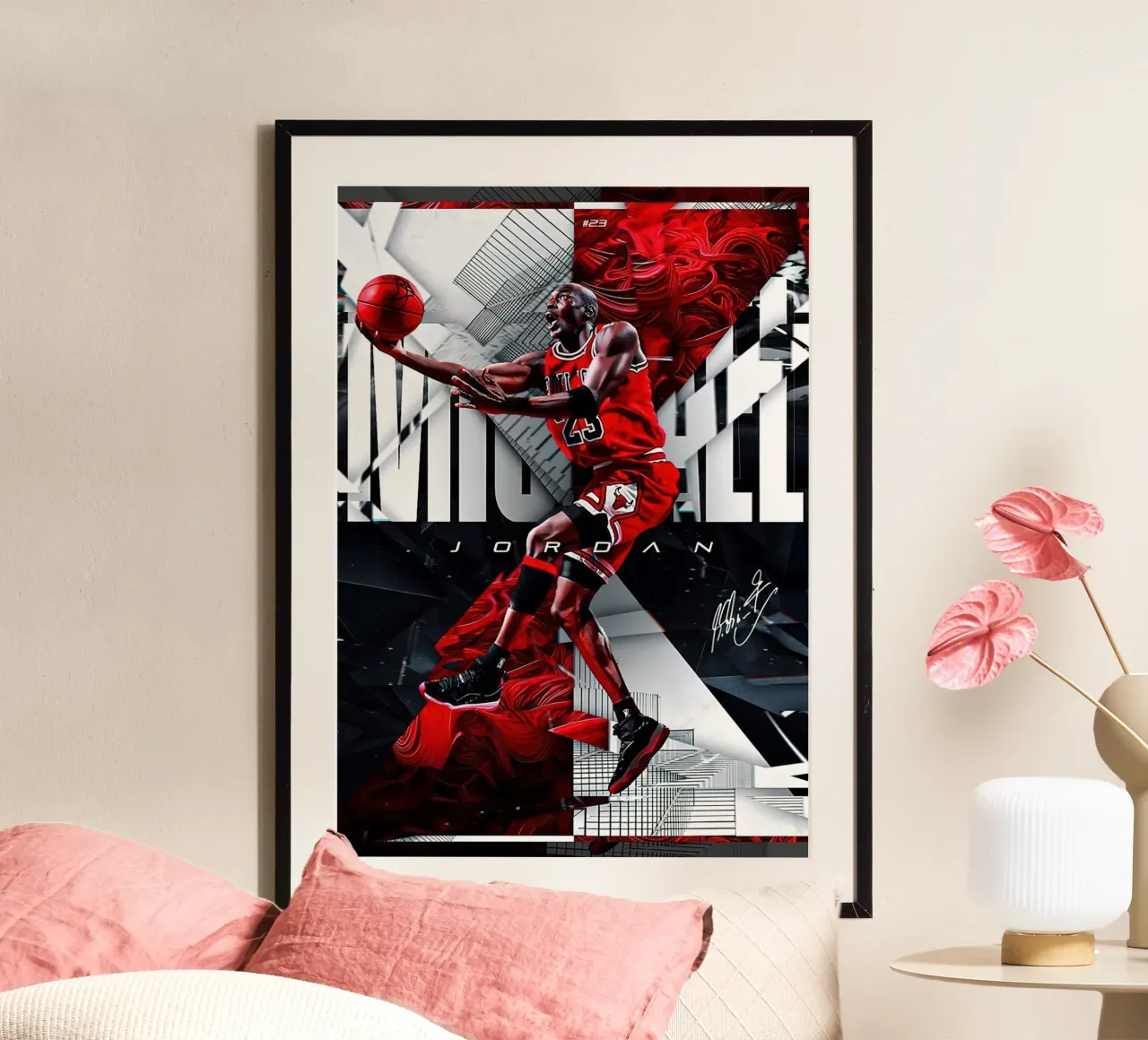 Giordania poster con telaio in plastica da bernar shop