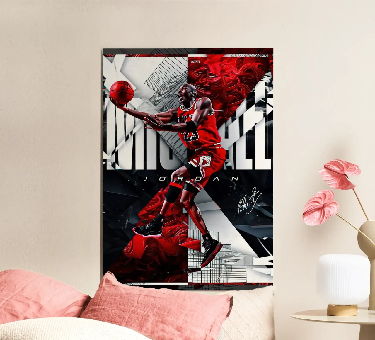 Giordania poster con telaio in plastica da bernar shop