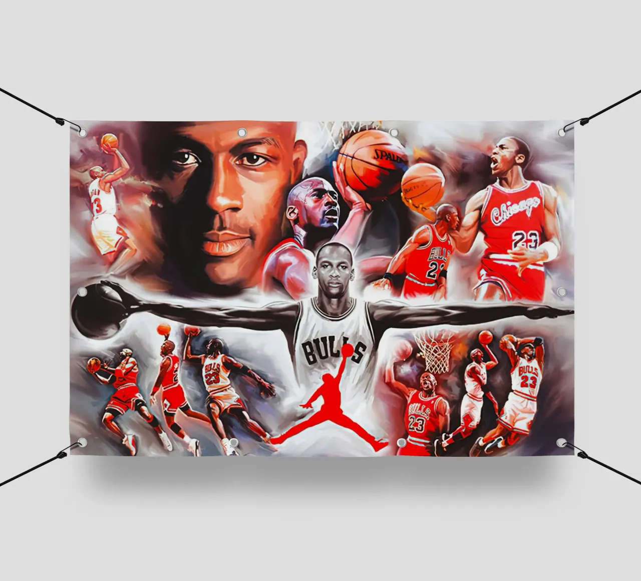michael jordan telo in pvc da bernar shop