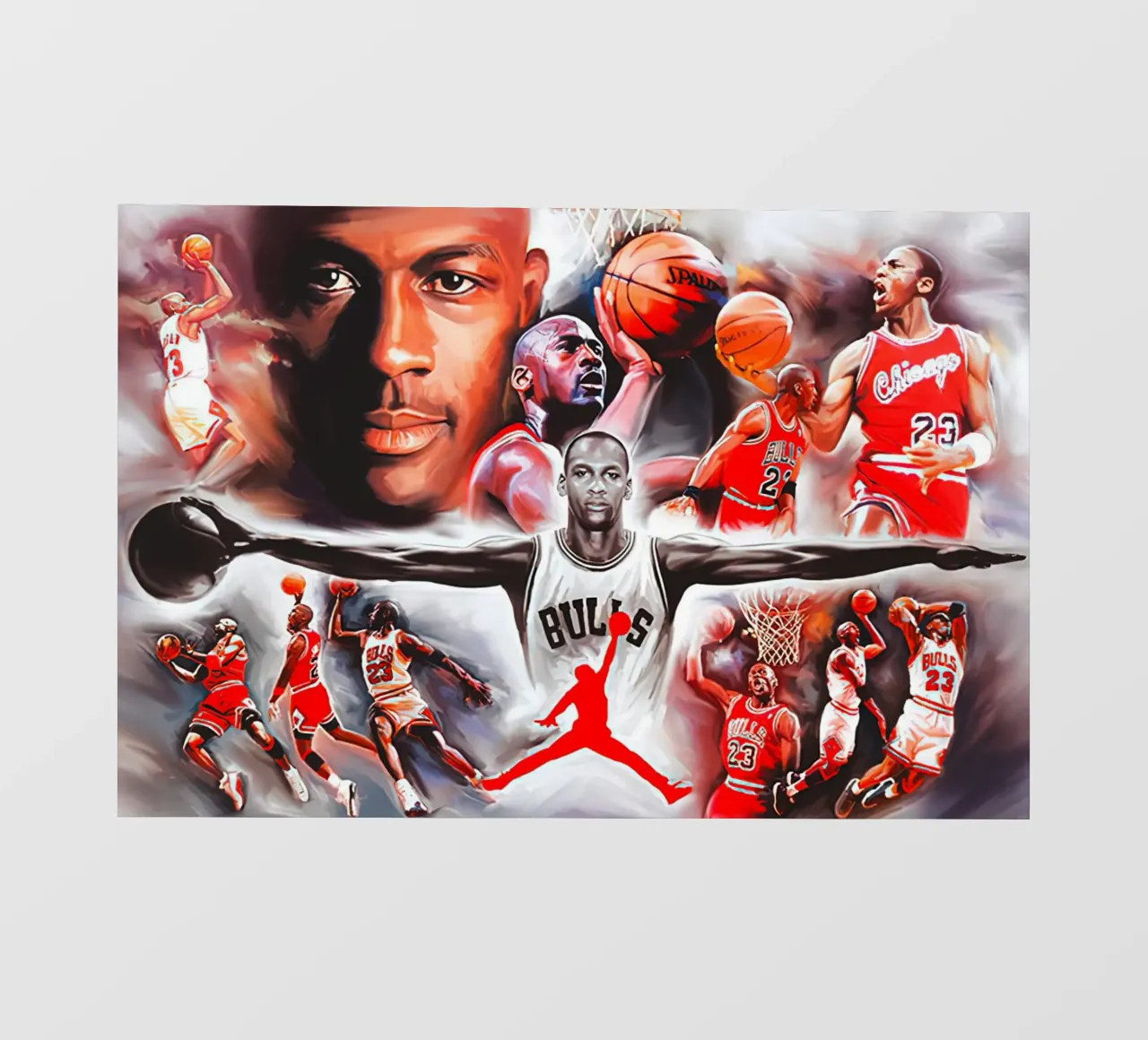 michael jordan telo in pvc da bernar shop