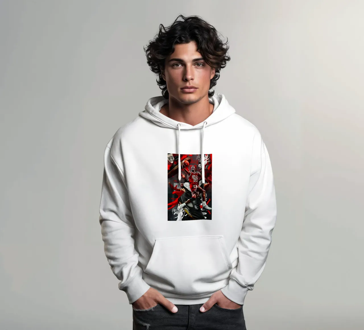 michael jordan cool felpa con cappuccio da bernar shop