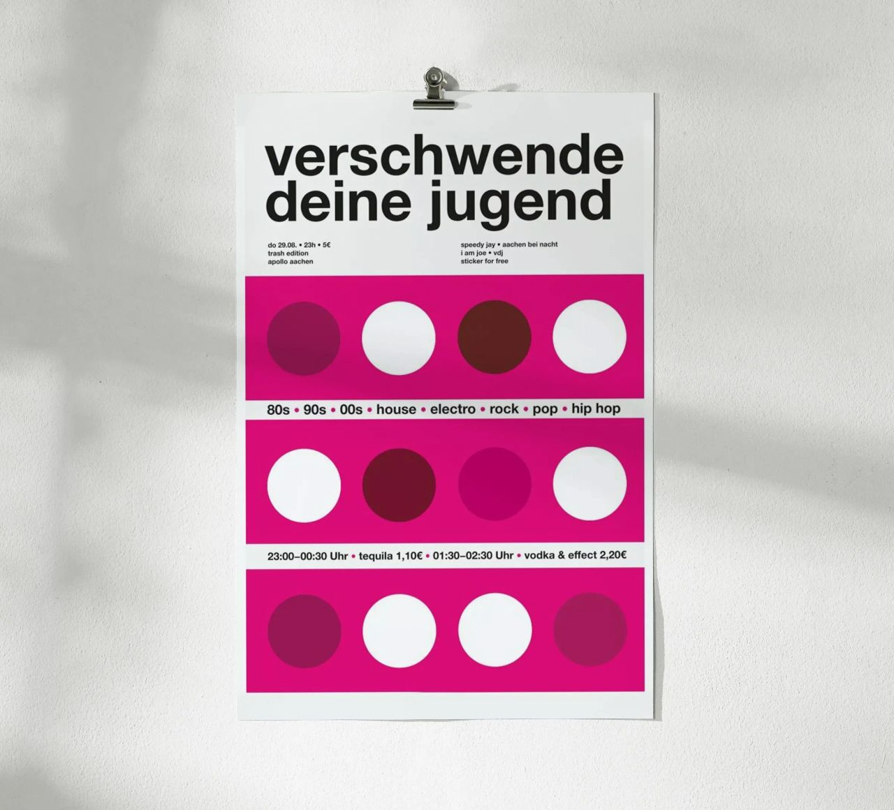 Verschwende Deine Jugend Poster von Stephan Kochs