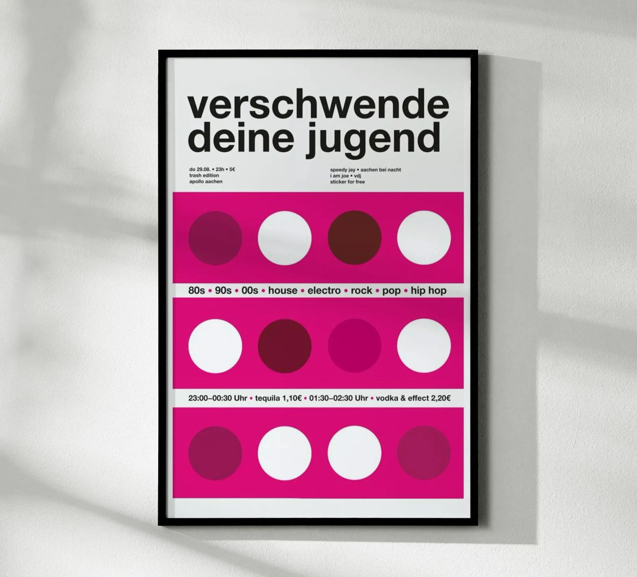 Verschwende Deine Jugend Poster von Stephan Kochs